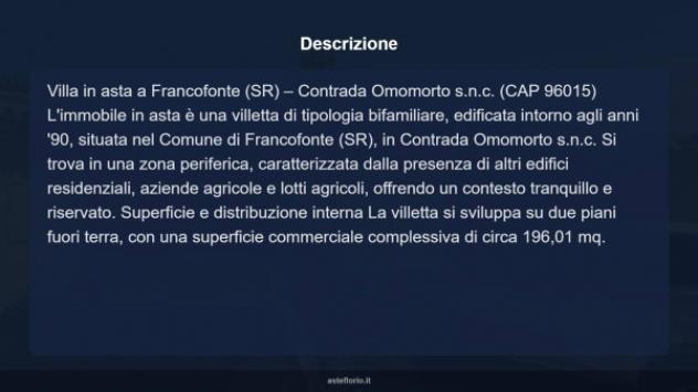 Immobile in asta di 196 m², box auto in vendita a Francofonte - Foto 18