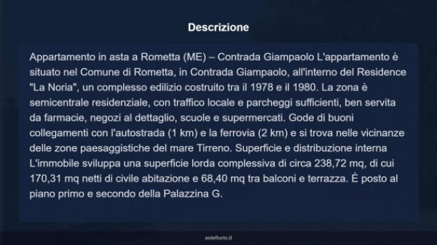 Immobile in asta di 238 m² in vendita a Rometta - Foto 11