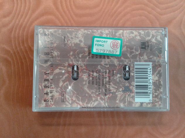 MUSICASSETTA STEREO 7 BARRY WHITE “THE RIGHT NIGHT & BARRY WHITE” - Foto 2