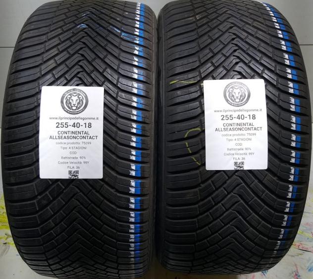2 GOMME 255 40 18 CONTINENTAL A75099