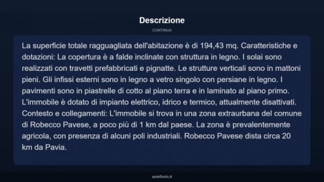 Immobile in asta di 194 m² in vendita a Robecco Pavese - Foto 11