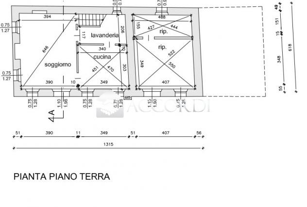 RUSTICO di 8 vani e di 568 mq (TARZO) rif. DT3 - Foto 9