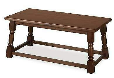 Arredamenti Rustici In Legno Tavolino Salotto Gambe Tornite cod 2007/N AFFARE - Foto 2