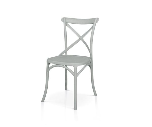 SEDIE IN PLASTICA BISTRO MULTIPLI DI 4 PEZZI