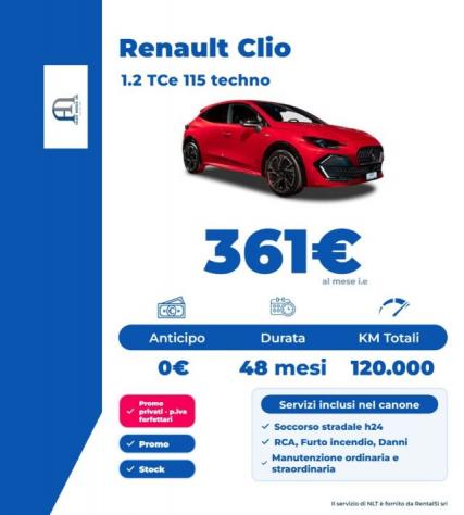 RENAULT Clio 1.2 TCe 115 techno rif. 24170623