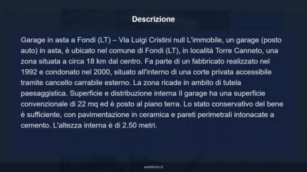 Immobile in asta di 22 m² in vendita a Fondi - Foto 5