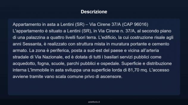Immobile in asta di 81 m² in vendita a Lentini - Foto 4