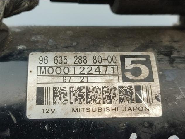 MOTORINO D' AVVIAMENTO PEUGEOT 308 Serie 9663528880-00 9HZ diesel 1560 (0714) - Foto 3