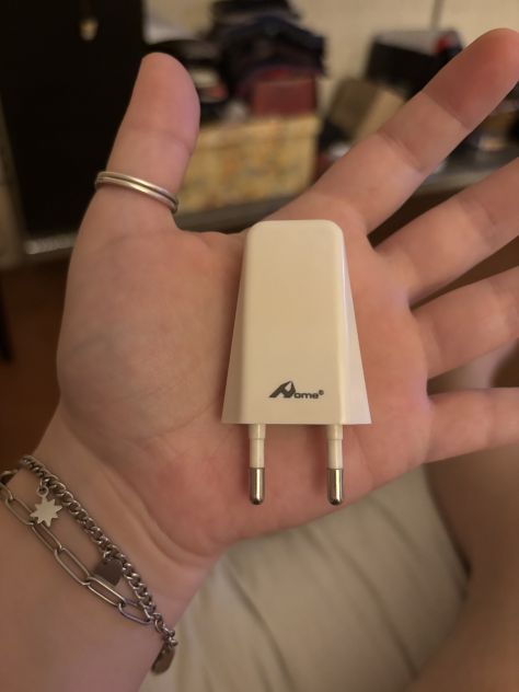 PRESA/CARICATORE DA MURO USB COME NUOVO PER SMARTPHONE E FOTOCAMERE E TABLET - Foto 2