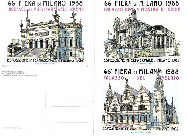 66^ FIERA DI MILANO 1988 + 6 CARTOLINE - Foto 5
