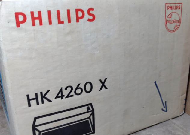 TERMOVENTILATORE PHILIPS VINTAGE ANNI 60 HK 4260 X CON SCATOLO - Foto 4