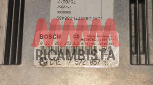 0261209253 BMW X5 E70 centralina motore Bosch - Foto 2