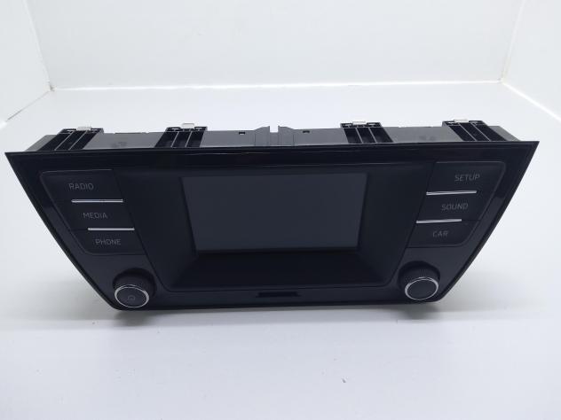 AUTORADIO SKODA Fabia Berlina 3° Serie 6v0035871d (1521)
