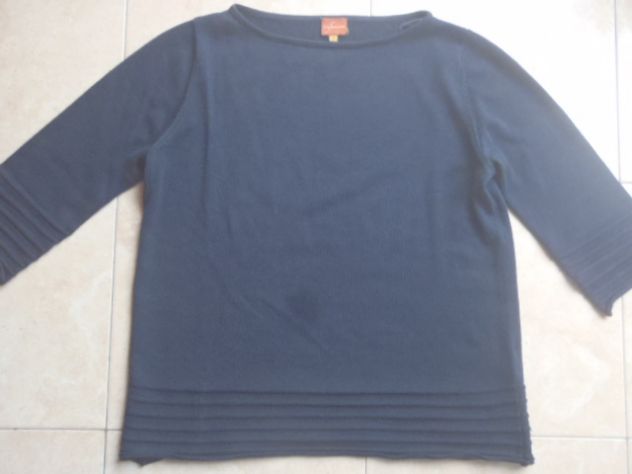 Maglia donna misto seta e cashmere - Foto 8