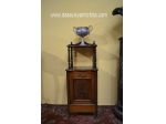 Antico mobile carboniera stile inglese Vittoriana
