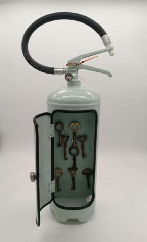 Estintore Portachiavi Design Vintage medio