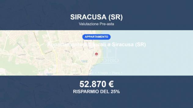 Immobile in asta di 112 m² in vendita a Siracusa