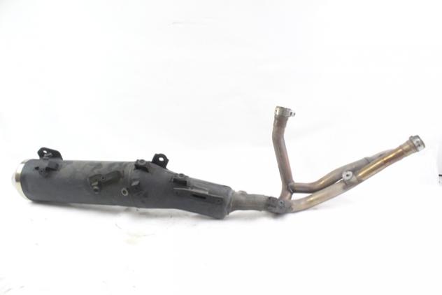 SUZUKI V-STROM 650 1430511J00H01 MARMITTA SILENZIATORE SCARICO DL650A 11 - 17 MUFFLER CON PICCOLE AMMACCATURE