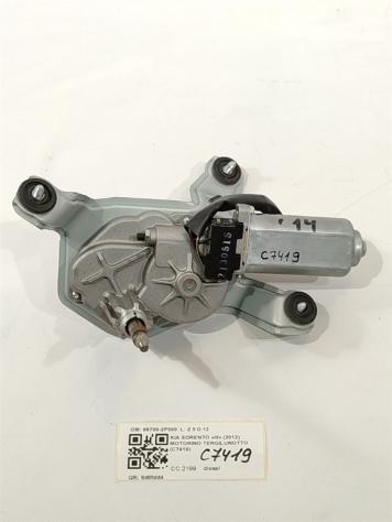 MOTORINO TERGICRISTALLO POSTERIORE KIA Sorento 3° Serie 98700-2P500 (09)