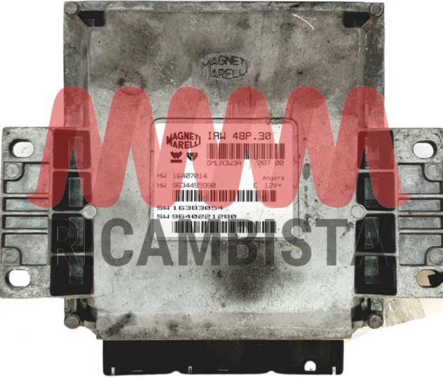 9634495980 IAW48P.30 Peugeot 406 2.0 centralina motore Magneti Marelli