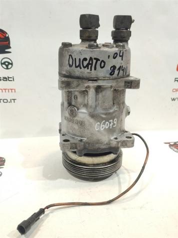 COMPRESSORE A/C FIAT Ducato 4° Serie 2036703534 98462134 814043S diesel 2799 (0206) - Foto 3