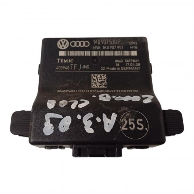 CENTRALINA GATEWAY AUDI A3 Serie (8P1) 1K0907530P BWA diesel 1984 (0812)