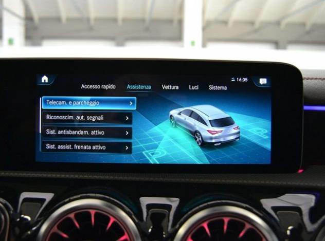 MERCEDES-BENZ CLA 200 Shooting Brake Premium Amg-Tetto-Luci Soffuse** rif. 23990433 - Foto 10