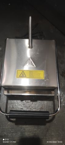 Vendo piastra waffle professionale