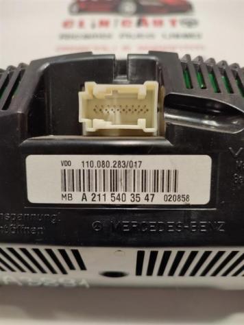 QUADRO STRUMENTI MERCEDES Classe E Berlina W211 A2115403547 646820 (0207) - Foto 4