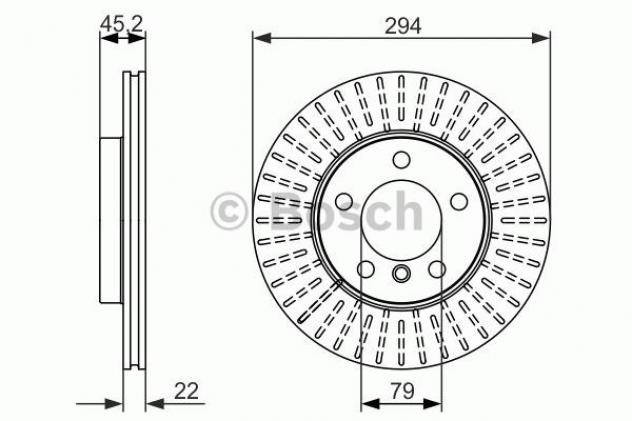 Bosch Disco  Freno 986479725