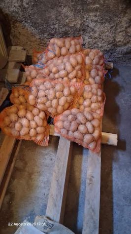 patate da forno prodotte in montagna