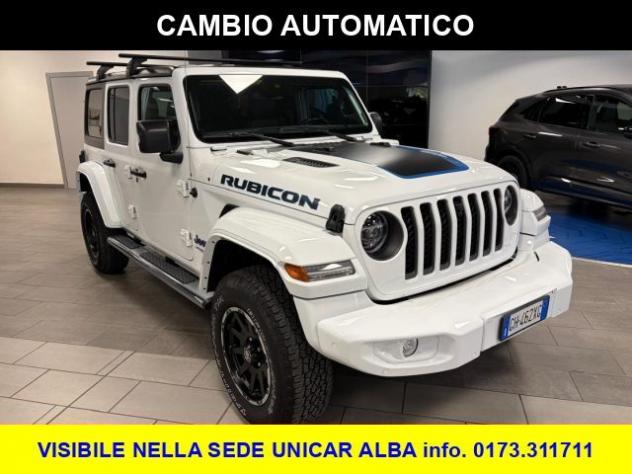 JEEP Wrangler 2.000 BENZINA PLUG-IN HYBRID 272 CV 4X4 C.AUTO rif. 24198470 - Foto 3
