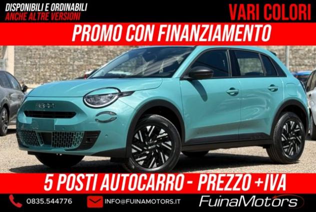 FIAT 600 1.2 110CV Hybrid 5 POSTI AUTOCARRO NUOVO rif. 23987495 - Foto 5