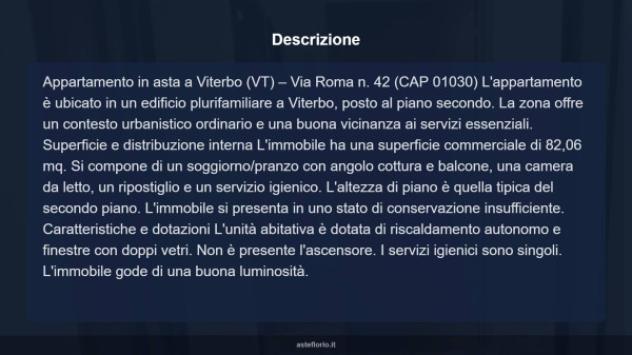 Immobile in asta di 82 m² in vendita a Viterbo - Foto 18