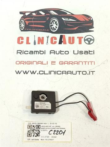 AMPLIFICATORE ANTENNA JAGUAR XF Serie 8X23-18K891-AA 7G 276DT (0811)