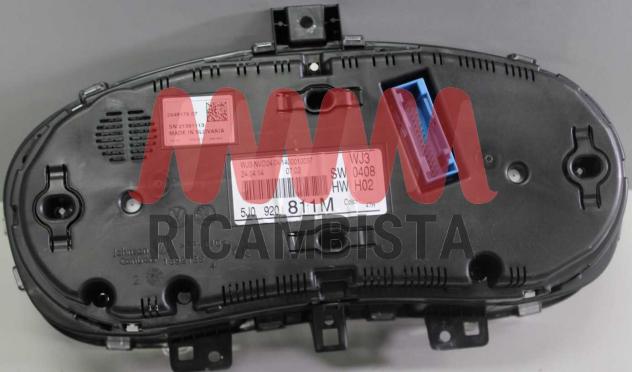 5J0920811M Skoda Roomster 1.2 quadro strumenti Johnson Controls - Foto 2