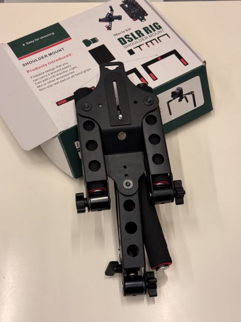 Rig spalla per DSLR/mirrorless – pieghevole, con scatola - Foto 2