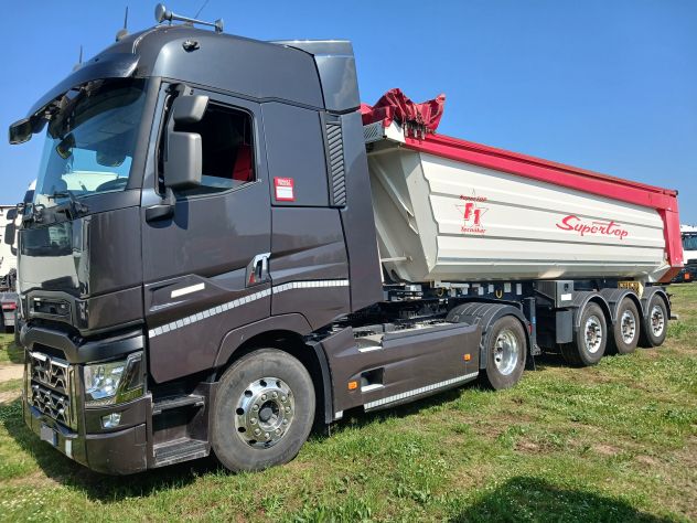 Renault T HIGH 520 completo di VOITH + semirimorchio ribaltabile