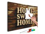 Quadro Fai Da Te 60x40 Cm. Home N.5 Arredalacasa Spedizione Gratis