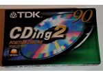 Musicassetta audiocassetta TDK CDing2 90
