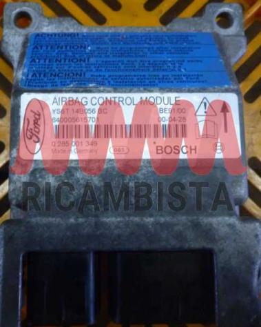 0285001349 Ford Fiesta centralina airbag YS6T-14B056-BC - Foto 2