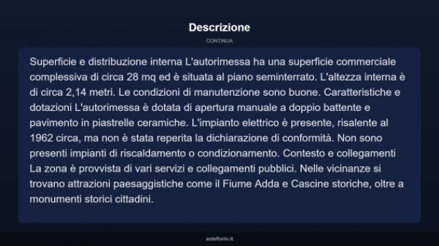 Immobile in asta di 28 m² in vendita a Cassano d'Adda - Foto 5