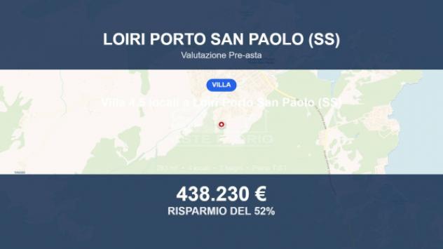 Immobile in asta di 283 m² in vendita a Loiri Porto San Paolo