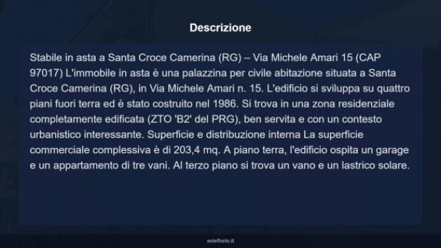 Immobile in asta di 203 m² con più di 5 locali e box auto in vendita a Santa Croce Camerina - Foto 17
