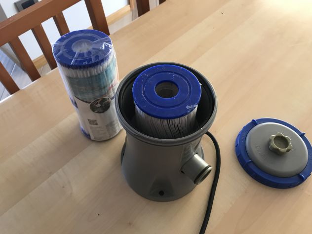 Bestway 58381 Pompa di Filtraggio a Cartuccia per Piscine fuori Terra, Portata - Foto 3