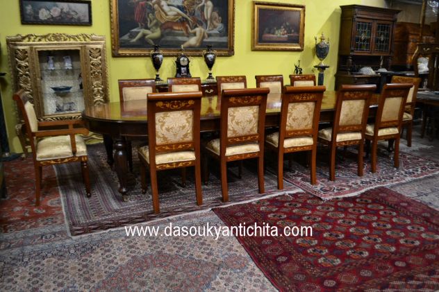 Coppia di poltrone capotavola stile olandese - Foto 6