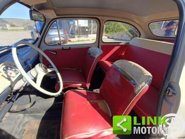 FIAT 600 LIBRETTO E TARGHE ORIGINALI rif. 23952910 - Foto 10