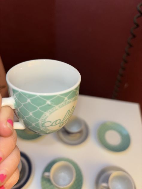 SERVIZIO DA 6 TAZZINE+6PIATTINI DA CAFFÈ NUOVI MAI USATI ABBINATI INTROVABILI - Foto 10