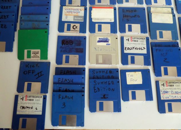 Floppy Disk per Amiga (GIOCHI) NON TESTATI da 3" (78 pz.) - Foto 3