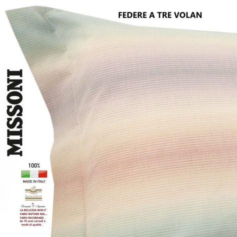 Missoni , Lenzuola Complete 4 pezzi ( modello copriletto ) in tre modelli . - Foto 6